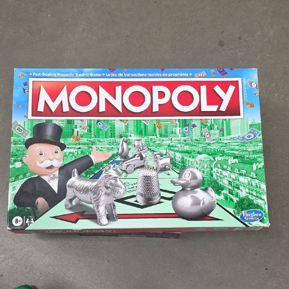 Hasbro Monopoly Board Game - Vibrant Green Edition